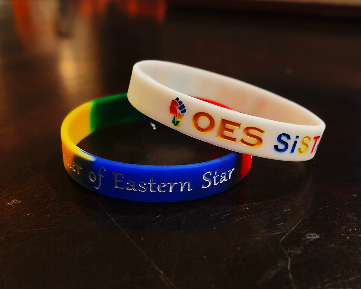 OES Bracelet Bundle – Order of the Eastern Star, Soft PVC