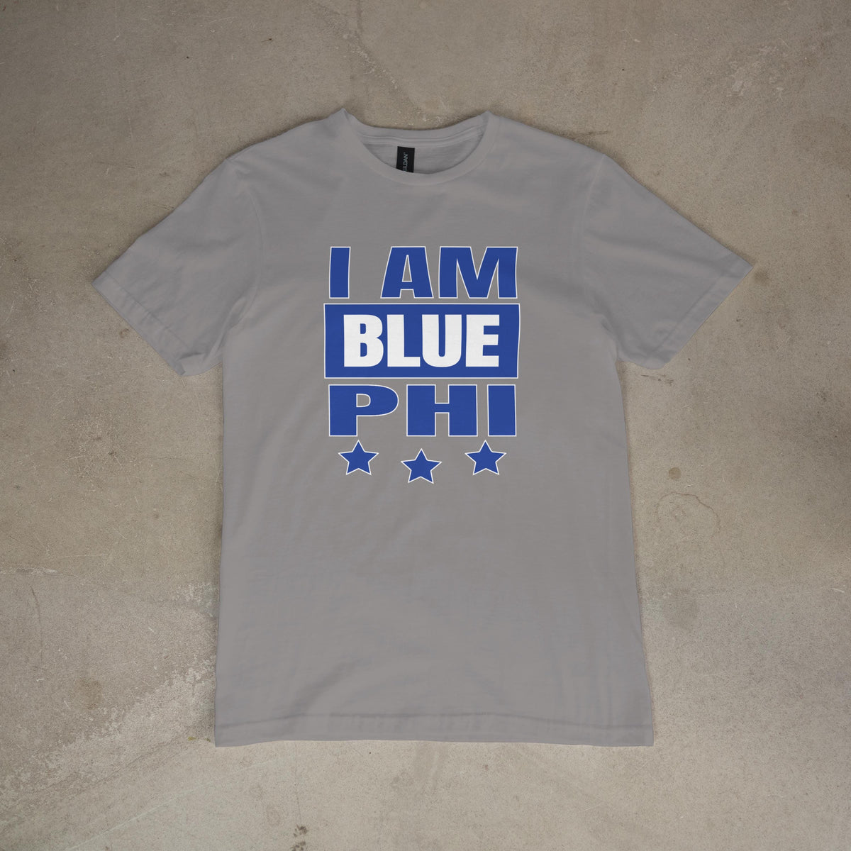 Phi Beta Sigma - I AM BLUE PHI t-shirt.