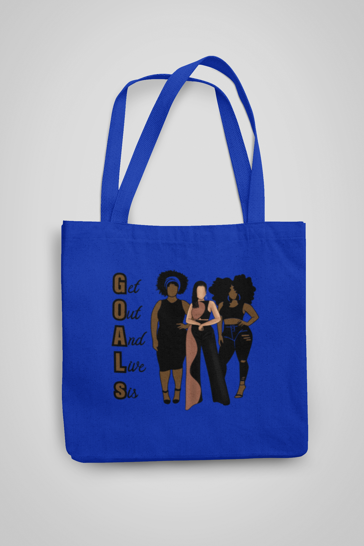 G.O.A.L.S (Get Out And Live Sis)  Tote Bags - 550strong