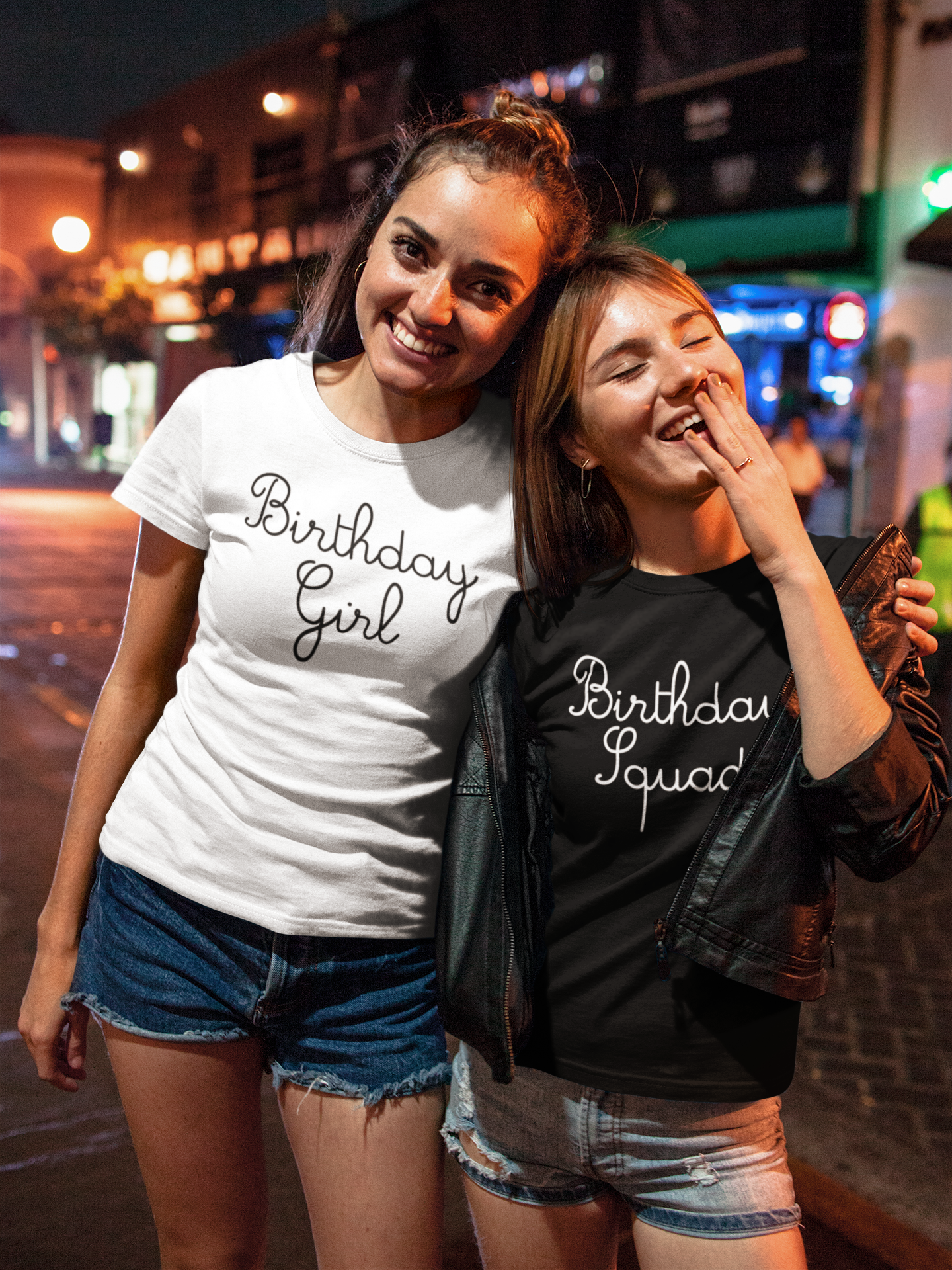Birthday Girl and Squad Simple T-Shirt - I make 40 look dam good - 550strong