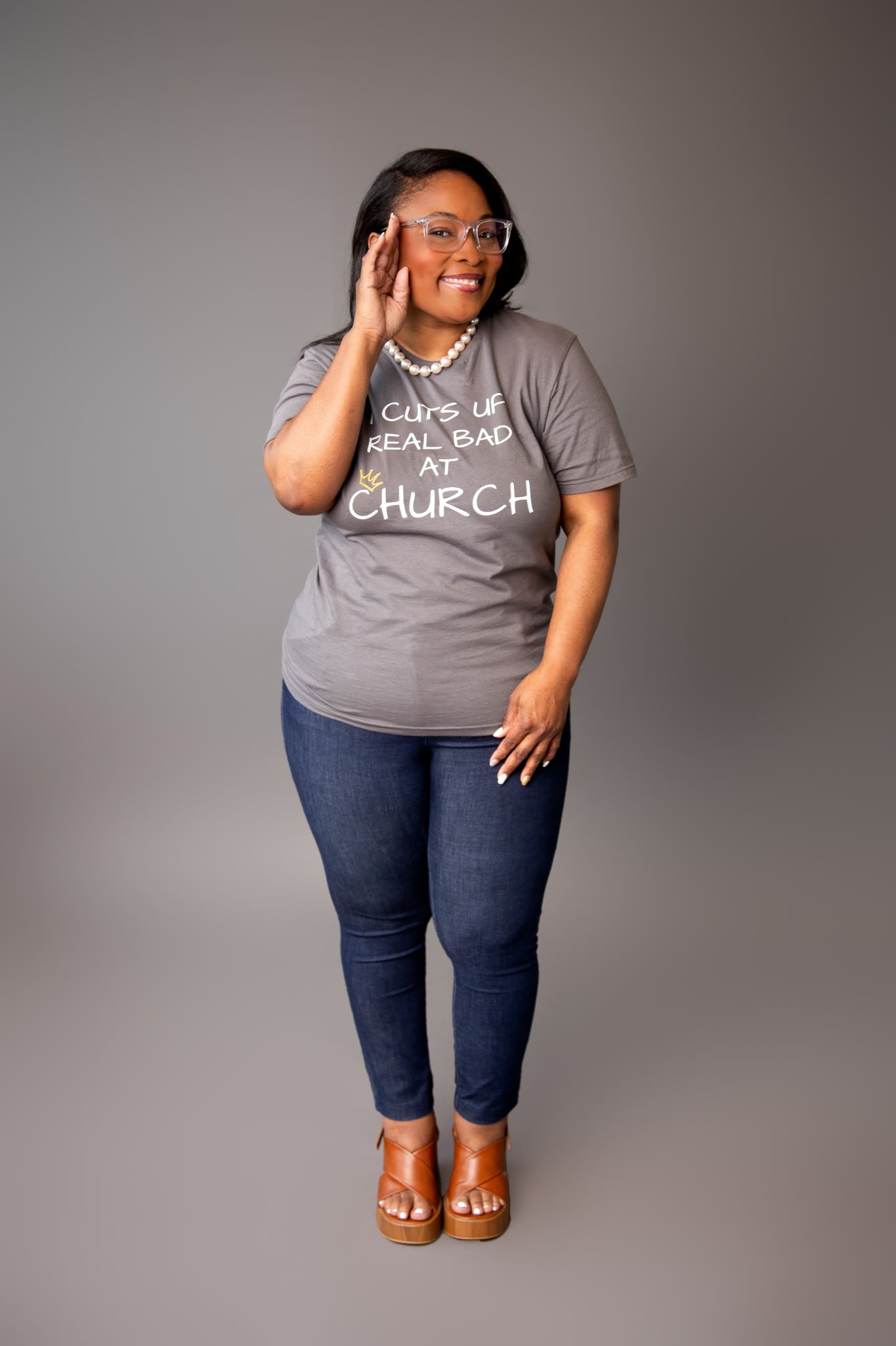 I Cut Up Real Bad At Church Shirt - 550strong