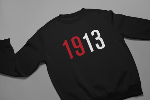 Delta Sigma Theta Sweatshirt - 1913 Dual