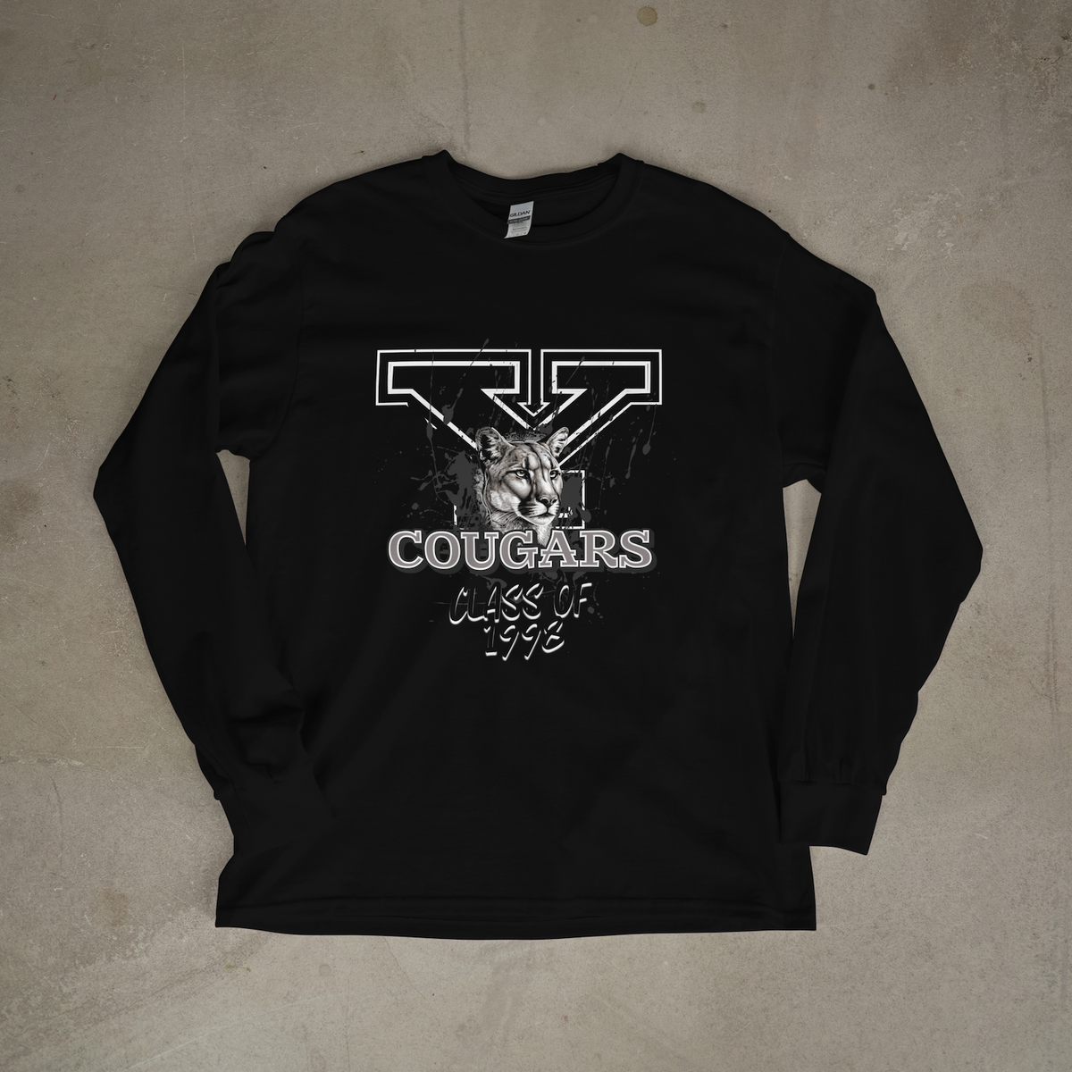 YCHS Class of 1998 - York Cougars - ALL Class Reunion Tee - 550strong