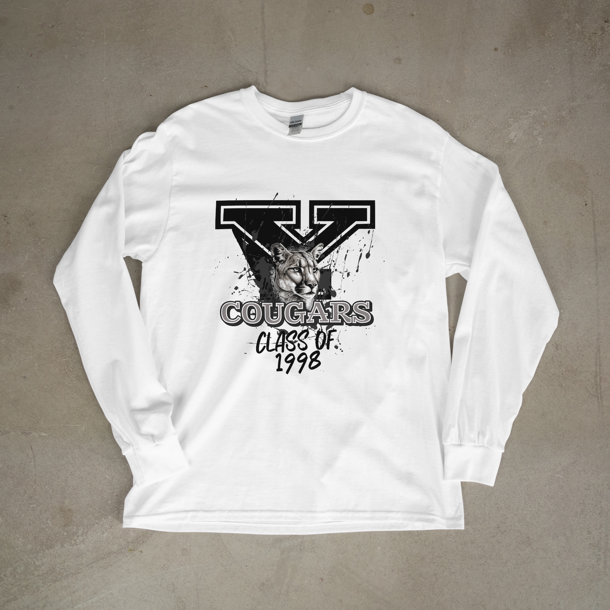 YCHS Class of 1998 - York Cougars - ALL Class Reunion Tee - 550strong