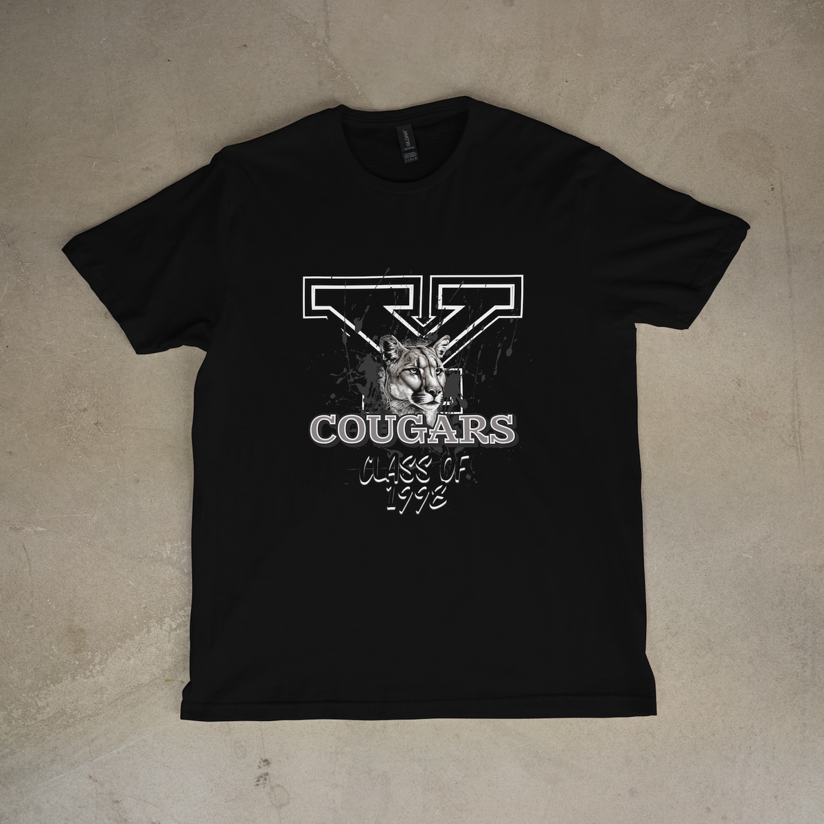 YCHS Class of 1998 - York Cougars - ALL Class Reunion Tee - 550strong