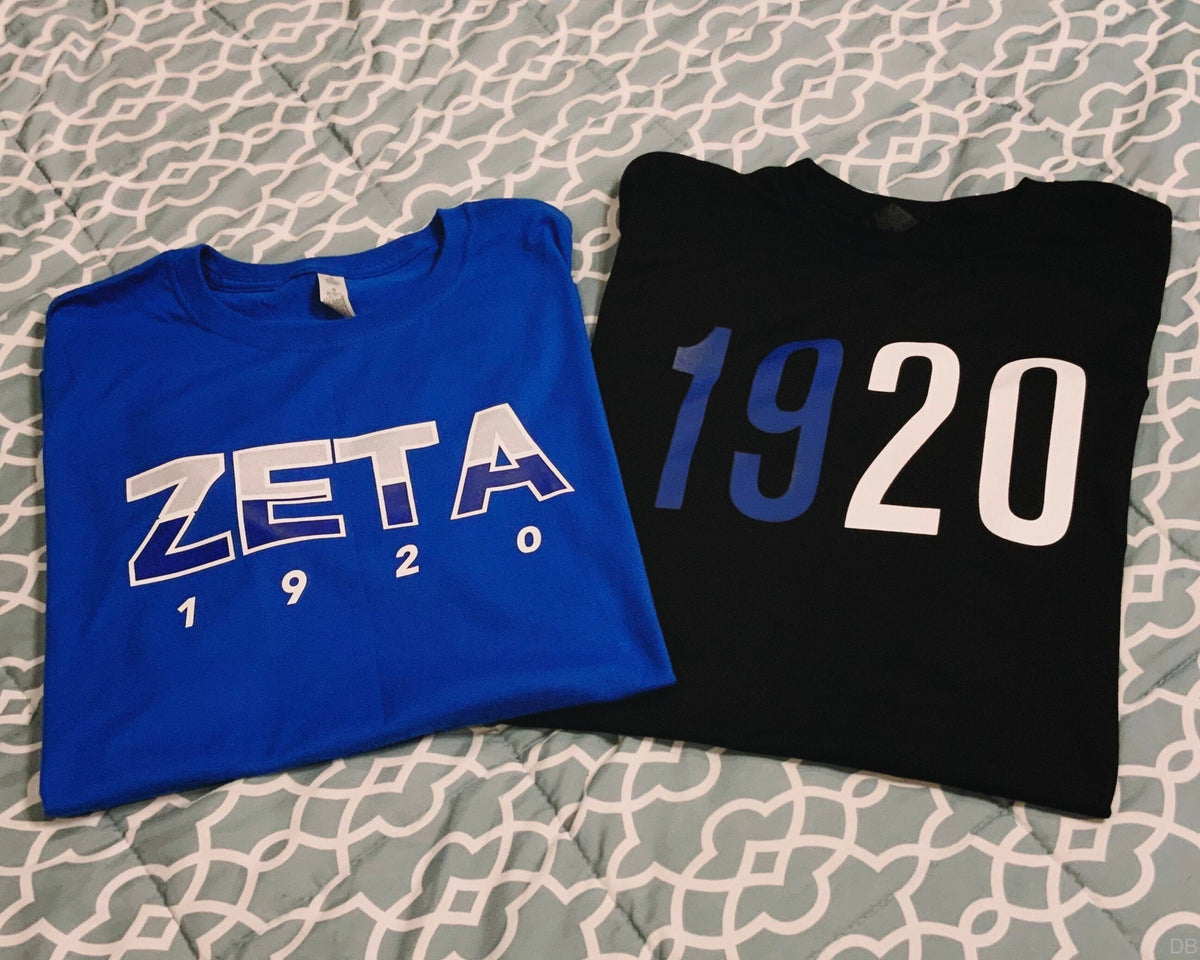 Zeta Phi Beta Shirt Bundle, ZPhiB Paraphernalia