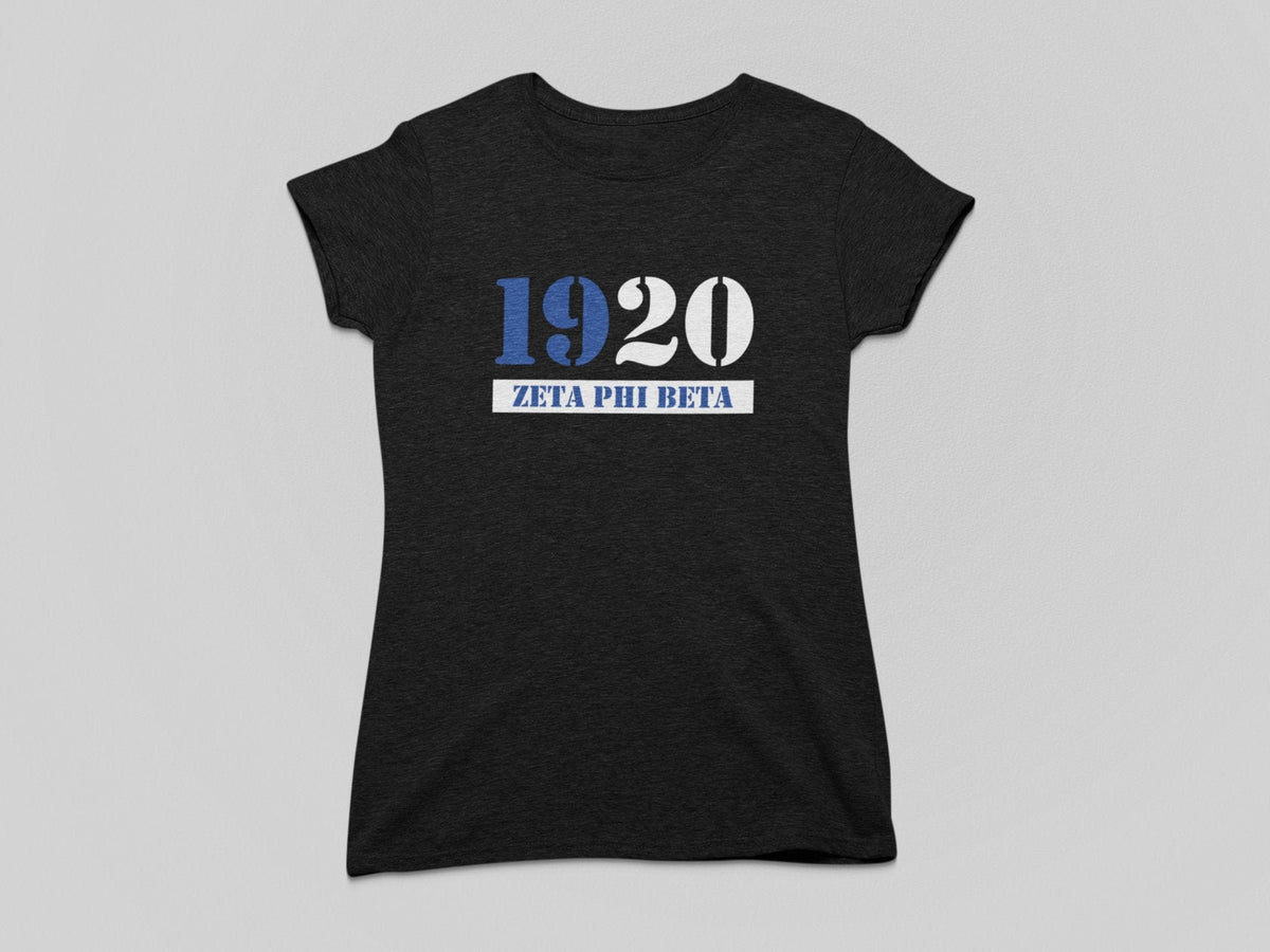 Zeta Phi Beta - 1920 Stencil Shirt