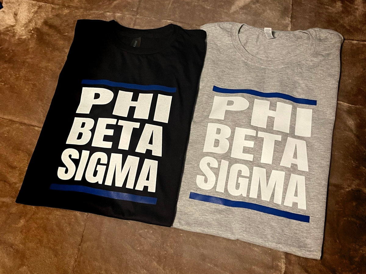Phi Beta Sigma Shirt Bundle | Retro Graphic Tee, Official Licensed