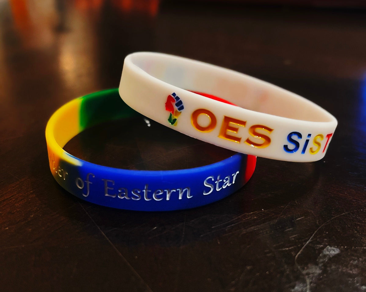 OES Bracelet Bundle – Order of the Eastern Star, Soft PVC