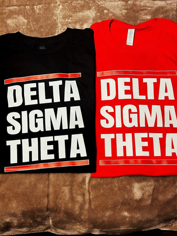 Delta Sigma Theta Tshirts - Two Shirt Bundle - DST2