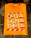 Delta Sigma Theta Tshirt Bundle - 90s Retro Gold