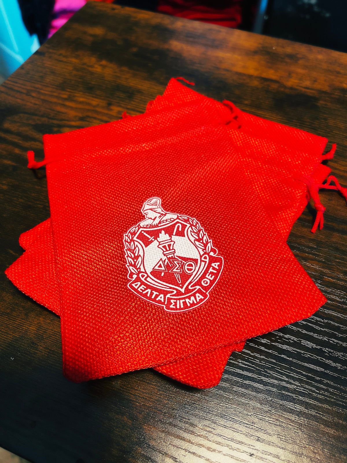 Delta Sigma Theta Gift Bags - 5x7