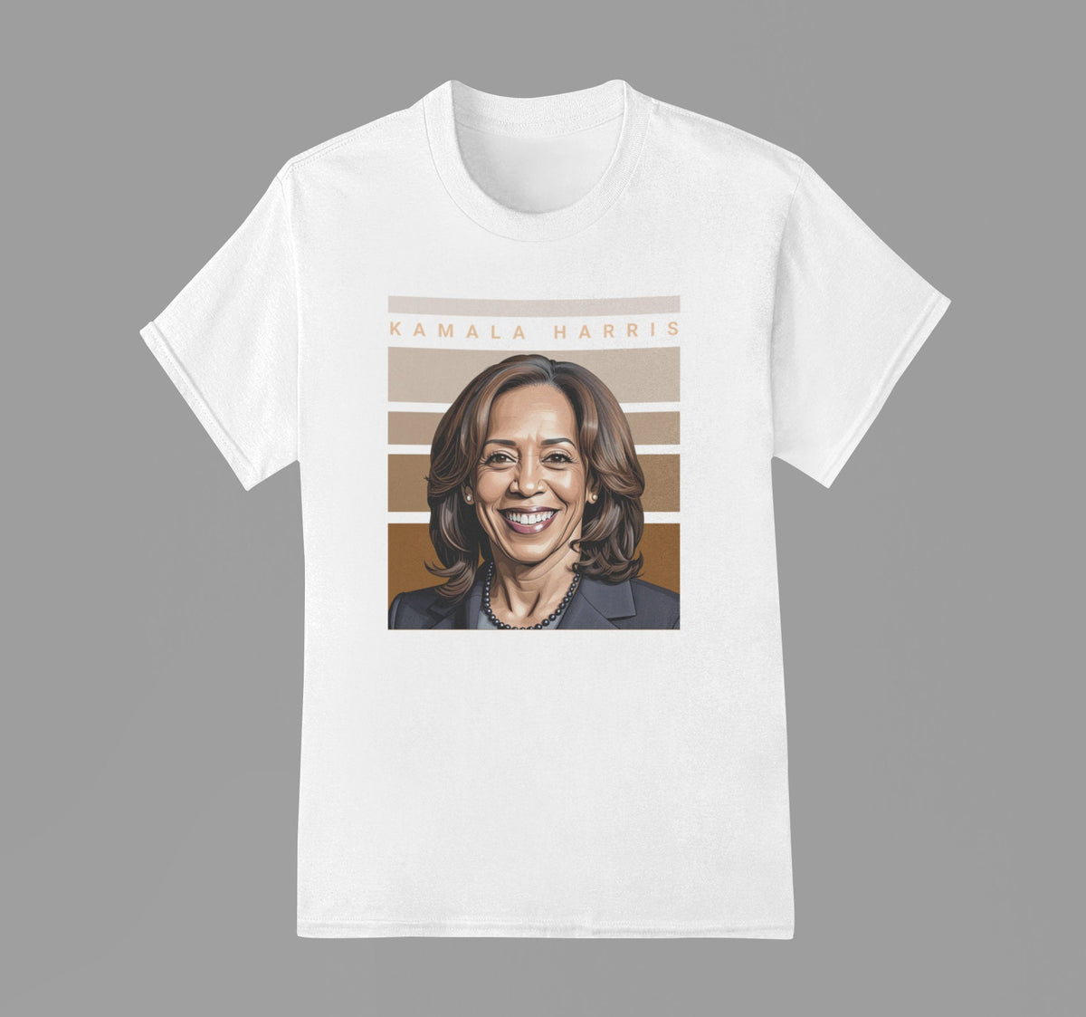 Kamala Harris 2024 v1 | For President Tone Shirt