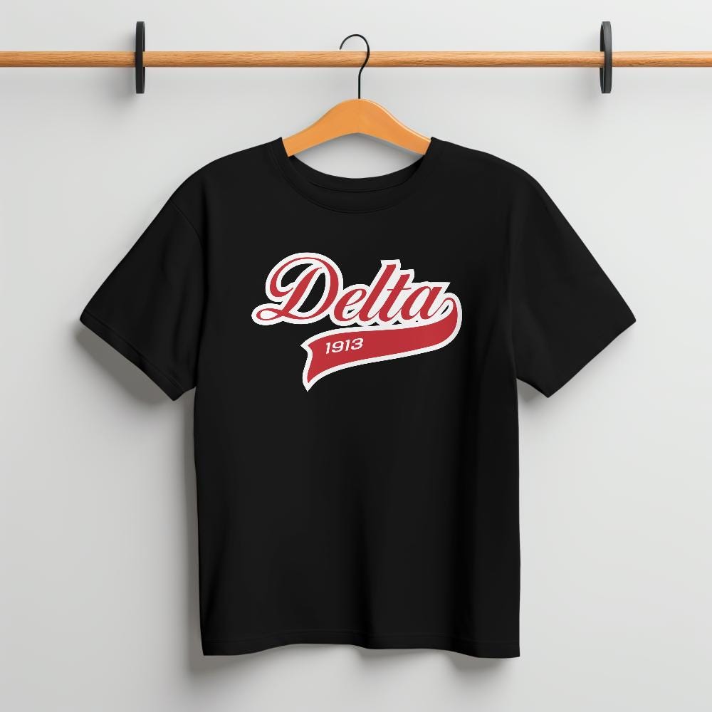 Delta Sigma Theta 1913 Swoosh - Short-Sleeve Unisex T-Shirt