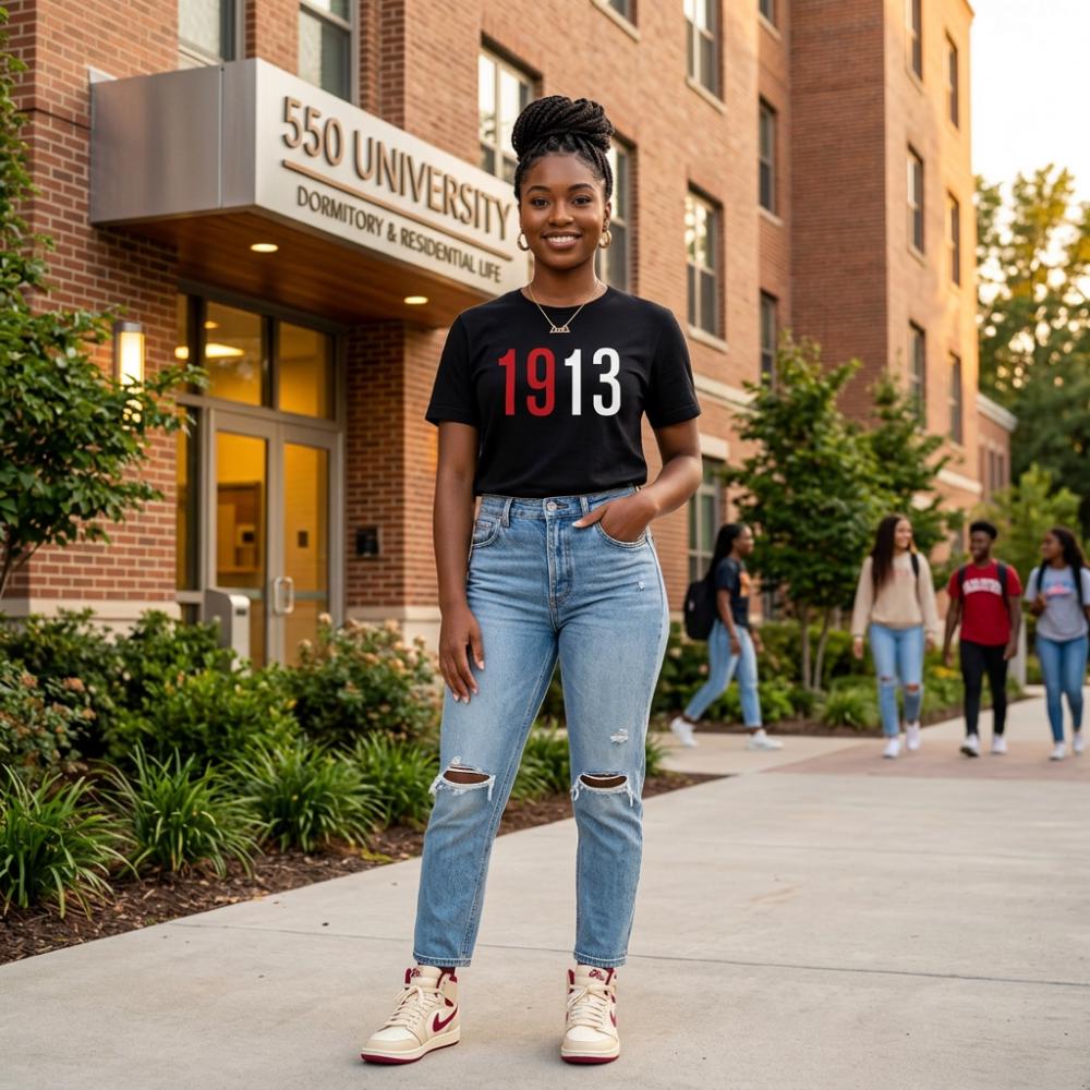 Delta Sigma Theta 1913 Num - Short-Sleeve Unisex T-Shirt