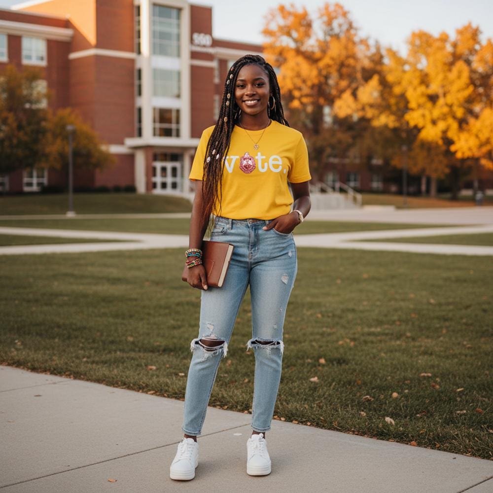 Delta Sigma Theta Vote - T-shirt