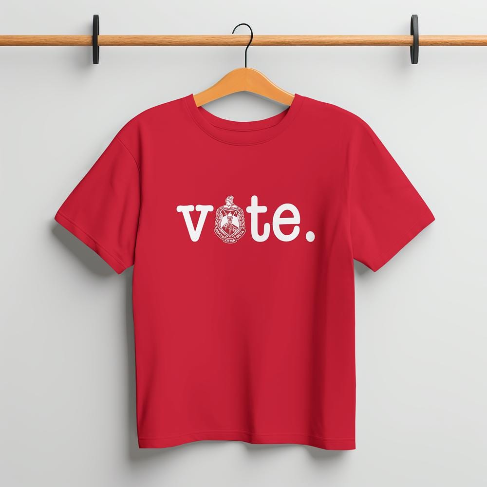 Delta Sigma Theta Vote - T-shirt