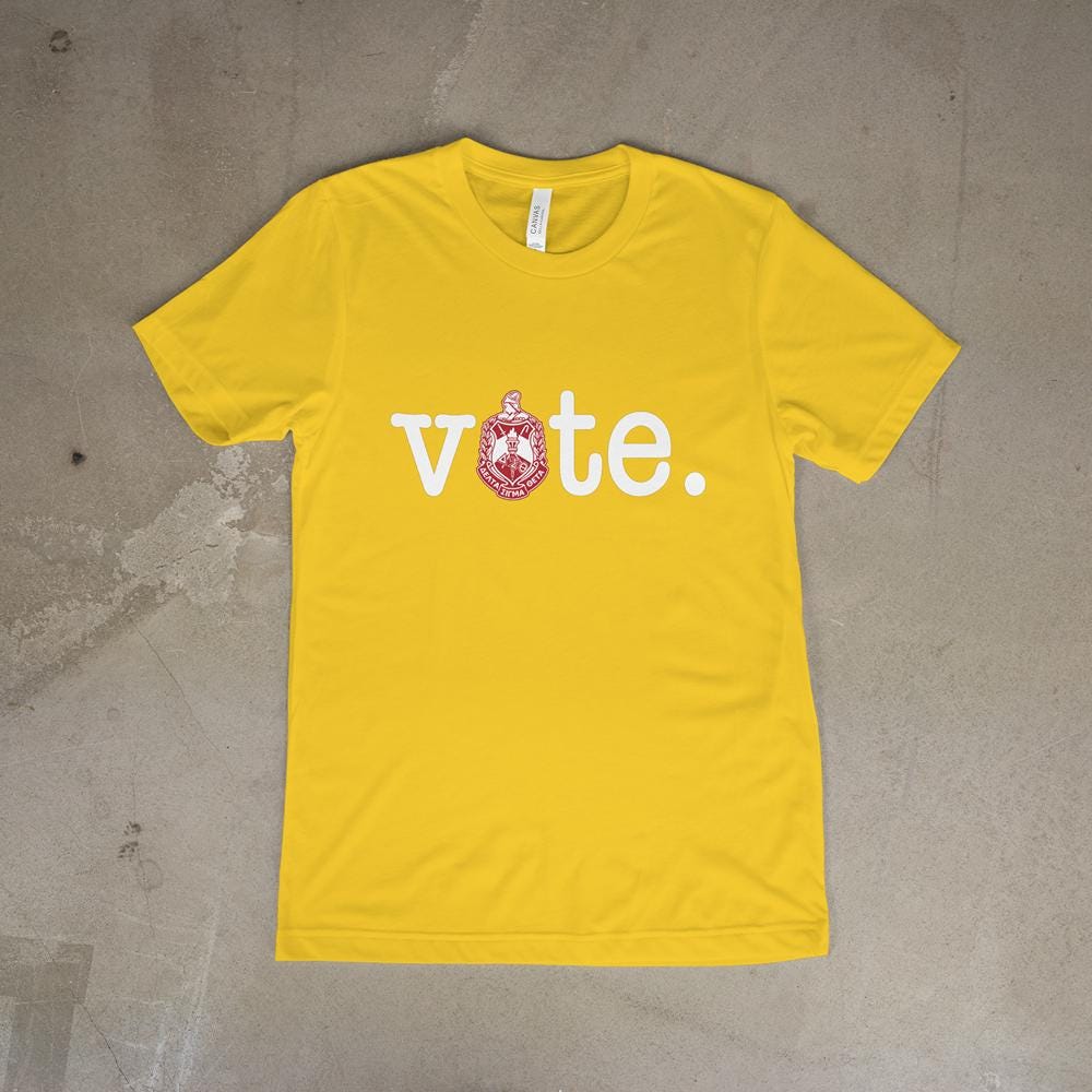 Delta Sigma Theta Vote - T-shirt