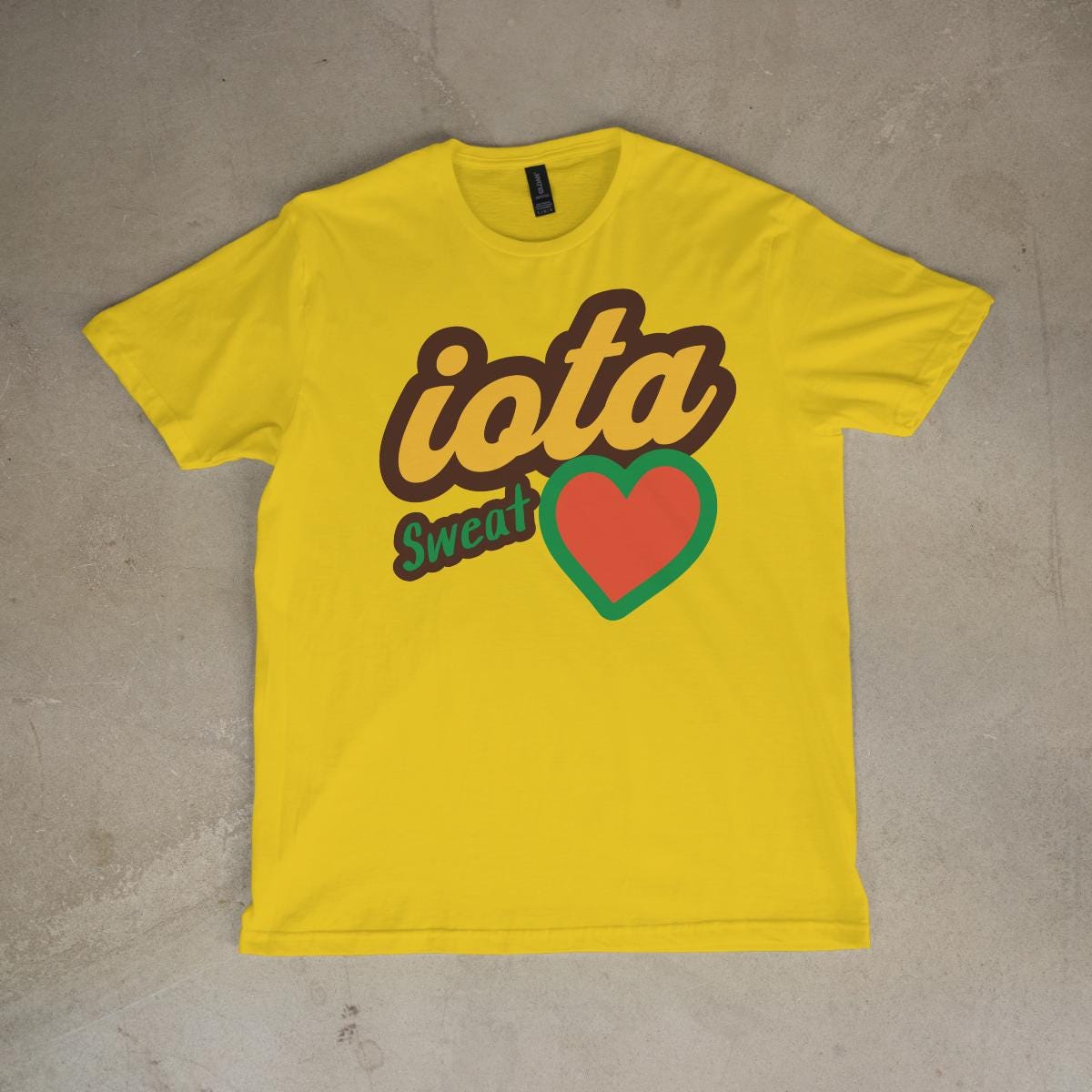 Iota Phi Theta Sweetheart T-Shirt | Greek Love Apparel, Brown and Gold Inspired