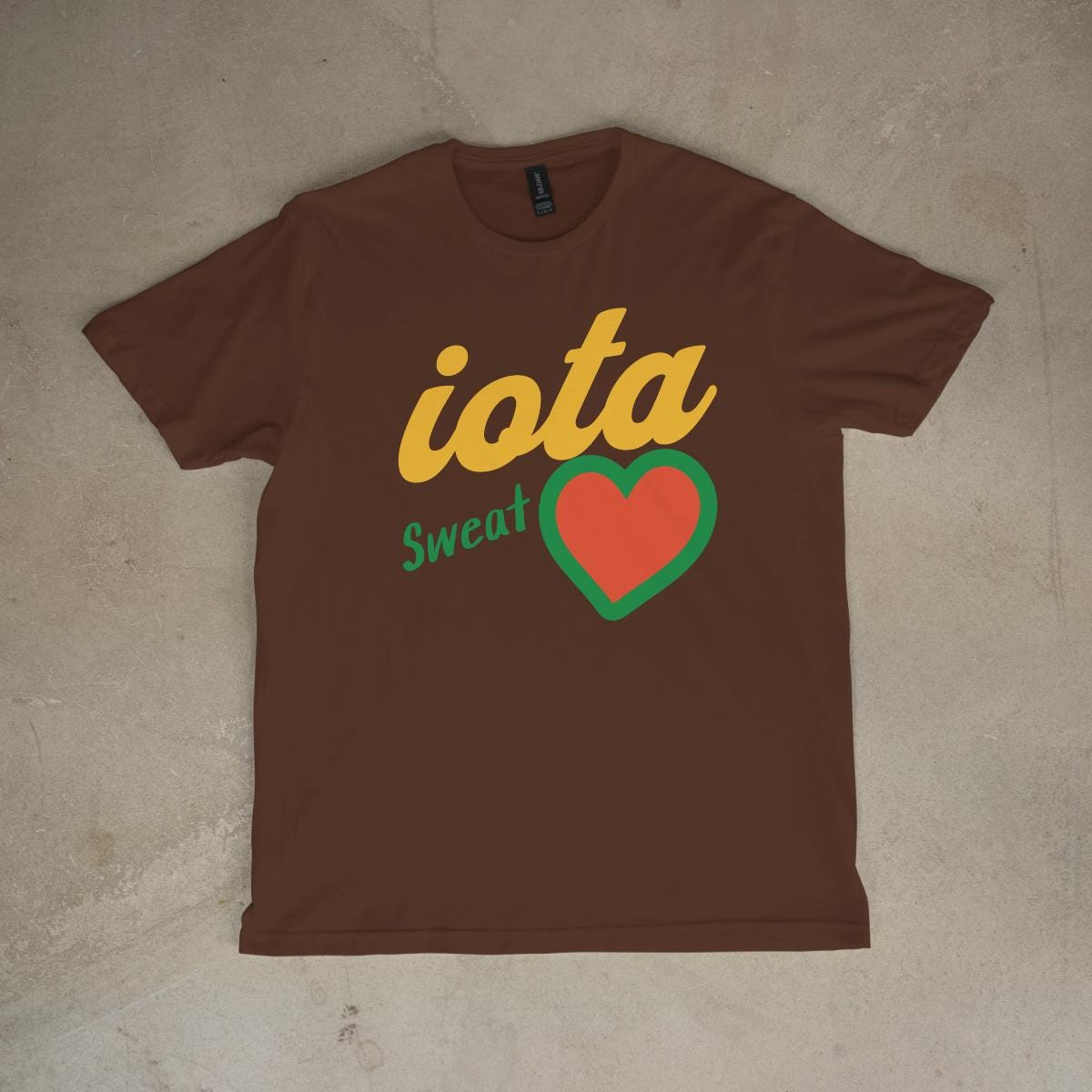 Iota Phi Theta Sweetheart T-Shirt | Greek Love Apparel, Brown and Gold Inspired