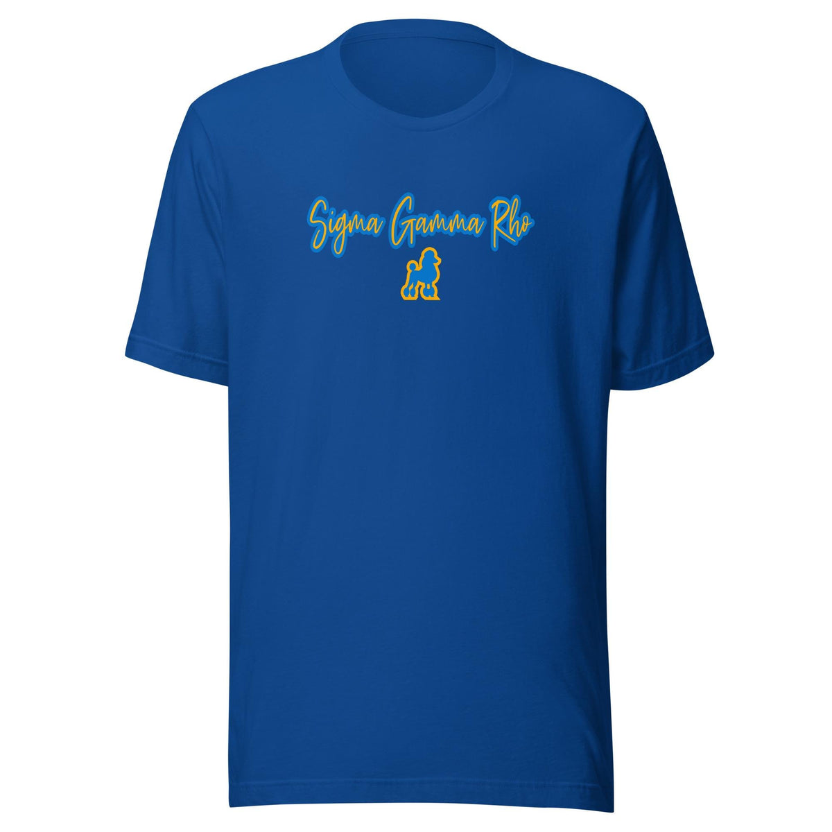 Sigma Gamma Rho Classic Script T-Shirt | Premium Greek Sorority Apparel