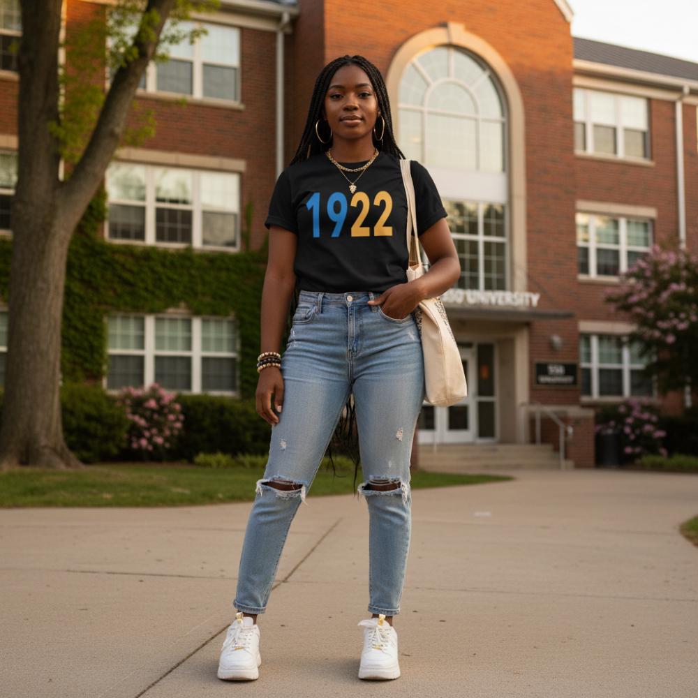 1922 Sigma Gamma Rho Founding Year T-Shirt | Greek Sorority Apparel