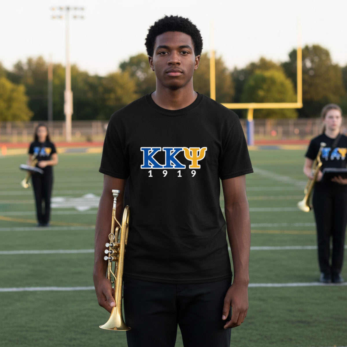 Kappa Kappa Psi KKY 1919 T-Shirt, Blue and Gold Collegiate Apparel