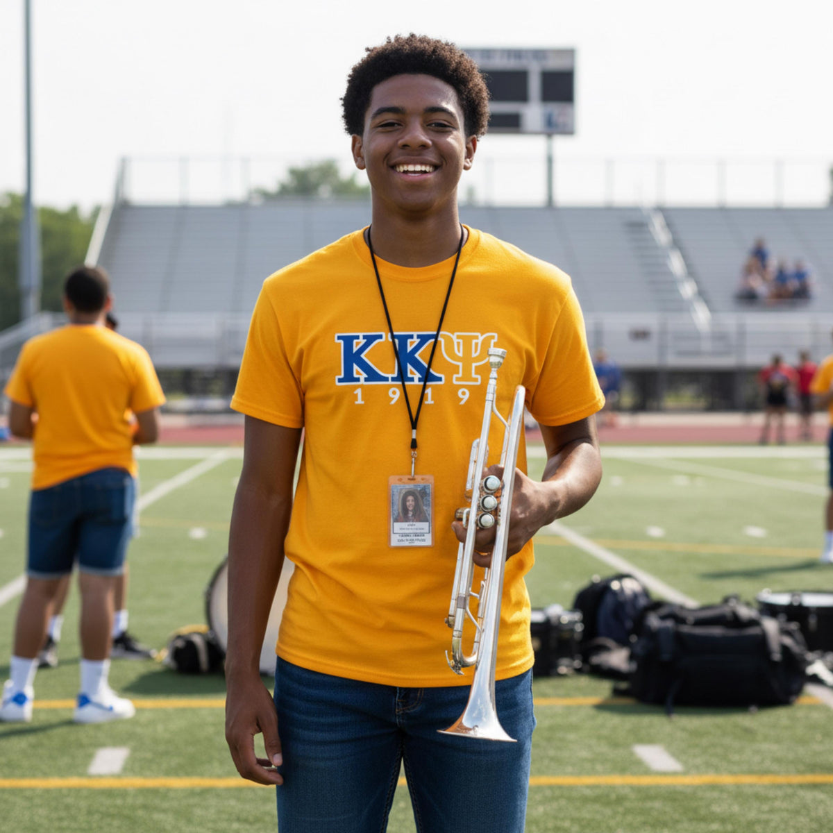 Kappa Kappa Psi KKY 1919 T-Shirt, Blue and Gold Collegiate Apparel