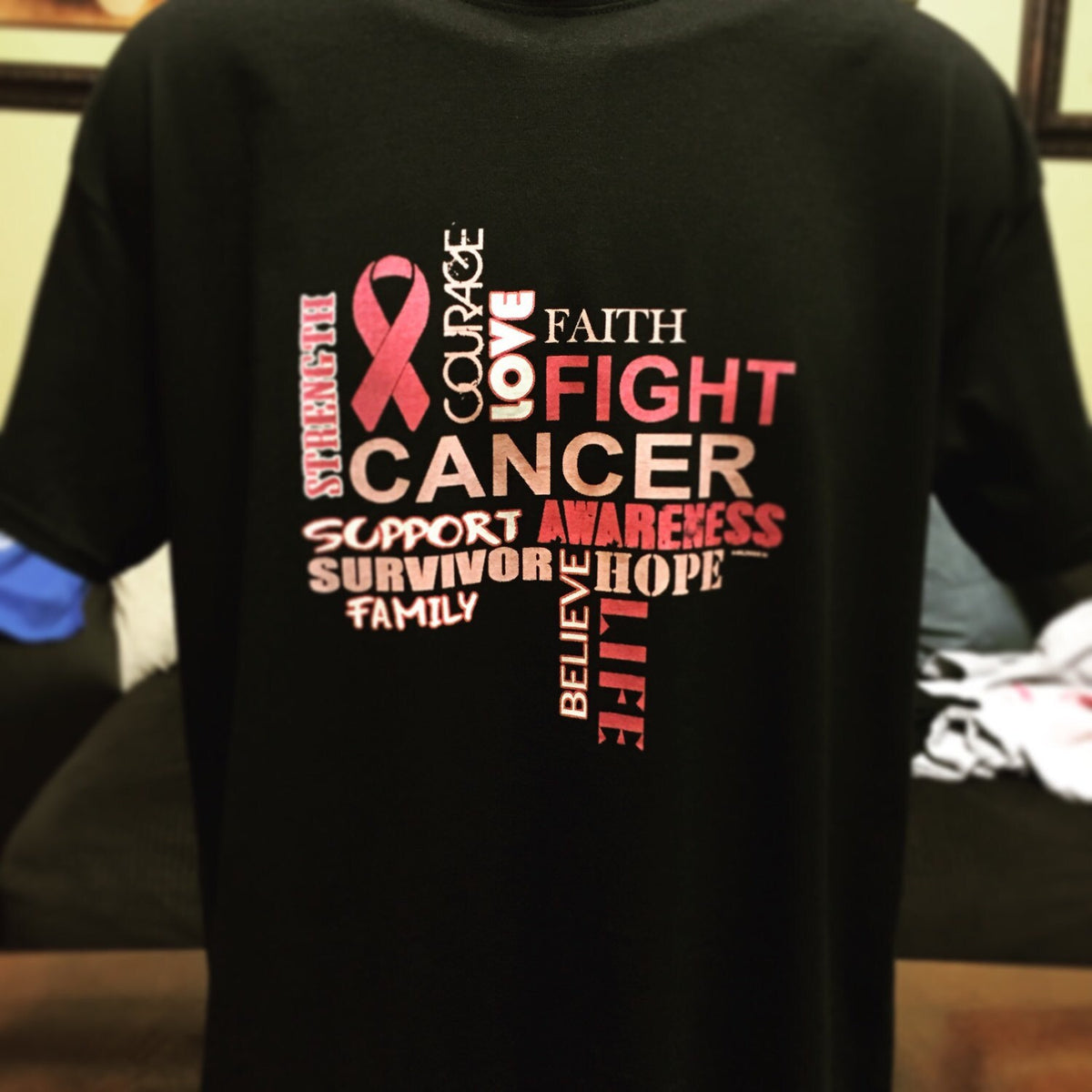 Breast Cancer Awareness T-shirt - Live