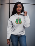 Alpha Kappa Alpha (AKA) Shield Hoodie - 550strong