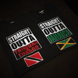 Straight Outta Jamaica / Trinidad - T-Shirt - 550strong