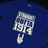 Straight Outta 1914 - Phi Beta Sigma Greek T-Shirt