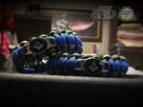 Masonic Camo Blue 2 Paracord Bracelet - 550strong