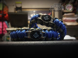 Masonic Camo Blue 2 Paracord Bracelet - 550strong