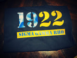 Sigma Gamma Rho Shirt - 1922