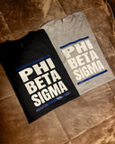 Phi Beta Sigma Shirt | Phi Beta Sigma Retro Tshirt bundle - 550strong