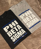 Phi Beta Sigma Shirt | Phi Beta Sigma Retro Tshirt bundle - 550strong