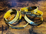 IOTA Phi Theta Bracelet Wristband / IOTA Phi Theta Soft PVC Bracelet