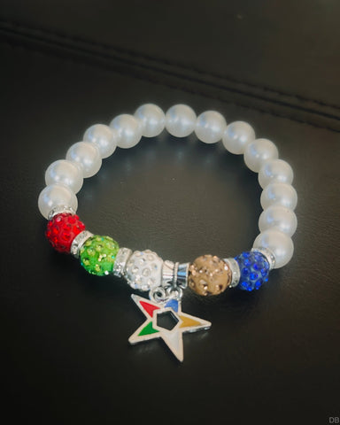 OES Order of the Eastern Star Bracelet | 10mm | Star 1 - 550strong